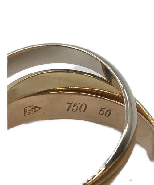 Cartier（カルティエ）Cartier (カルティエ) トリニティリング サイズ:10号の古着・服飾アイテム