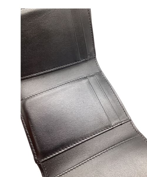 CELINE（セリーヌ）CELINE (セリーヌ) FINE STRAP WALLET ブラック×ブラウンの古着・服飾アイテム