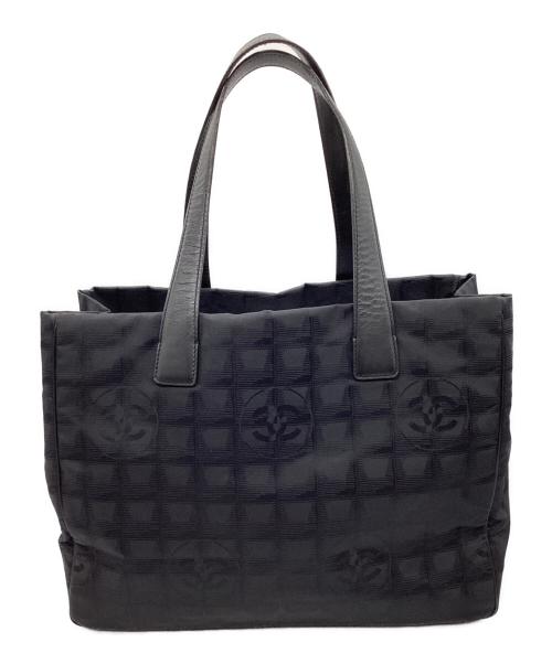 CHANEL（シャネル）CHANEL (シャネル) ニュートラベルライントート ブラックの古着・服飾アイテム
