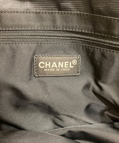 CHANEL（シャネル）CHANEL (シャネル) ニュートラベルライントート ブラックの古着・服飾アイテム