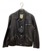 HERMESエルメス）の古着「3Bレザージャケット」｜ブラック