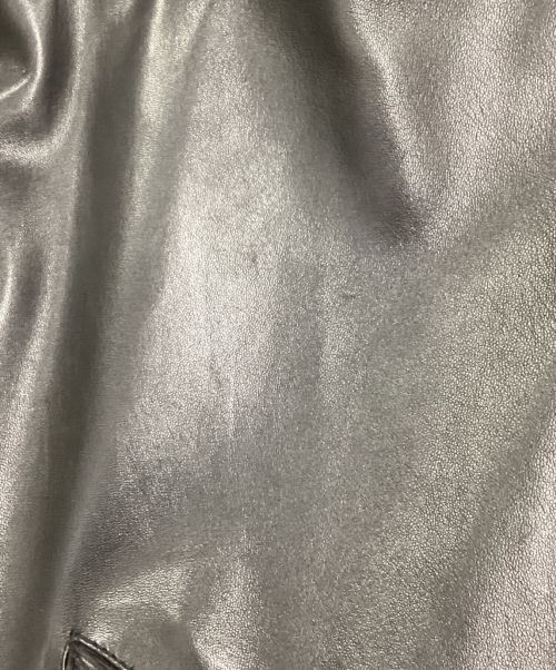 HERMES（エルメス）HERMES (エルメス) 3Bレザージャケット ブラック サイズ:50の古着・服飾アイテム