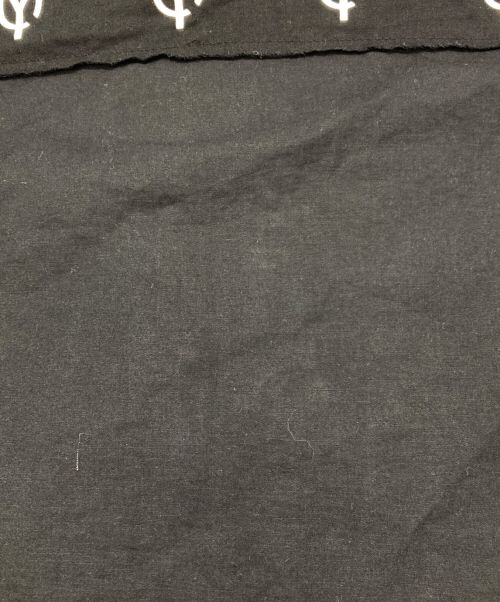 OY（オーワイ）OY (オーワイ) バックプリントシャツ ブラック サイズ:不明の古着・服飾アイテム