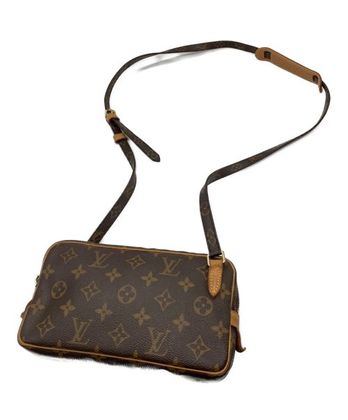 LOUIS VUITTON（ルイ ヴィトン）LOUIS VUITTON (ルイ ヴィトン) ショルダーポーチ ブラウンの古着・服飾アイテム
