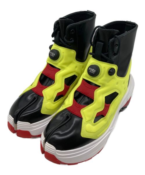 Maison Margiela（メゾンマルジェラ）Maison Margiela (メゾンマルジェラ) REEBOK (リーボック) TABI INSTAPUMP FURY イエロー サイズ:28.5の古着・服飾アイテム