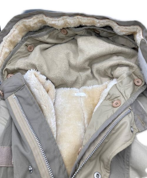 SEEALL（シーオール）SEEALL (シーオール) RECONSTRUCTED TRENCH PARKA ベージュ サイズ:２の古着・服飾アイテム