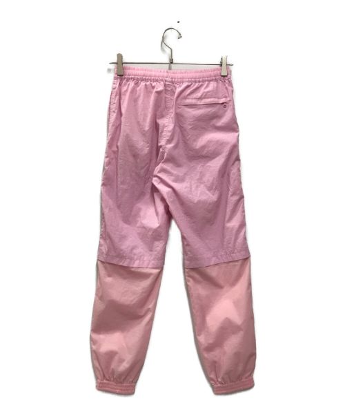 A BATHING APE（アベイシングエイプ）A BATHING APE (アベイシングエイプ) APE HEAD ONE POINT TRACK PANTS L ピンク サイズ:XSの古着・服飾アイテム