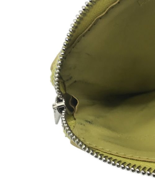 Acne studios（アクネ ストゥディオス）Acne studios (アクネストゥディオス) コインケース イエローの古着・服飾アイテム