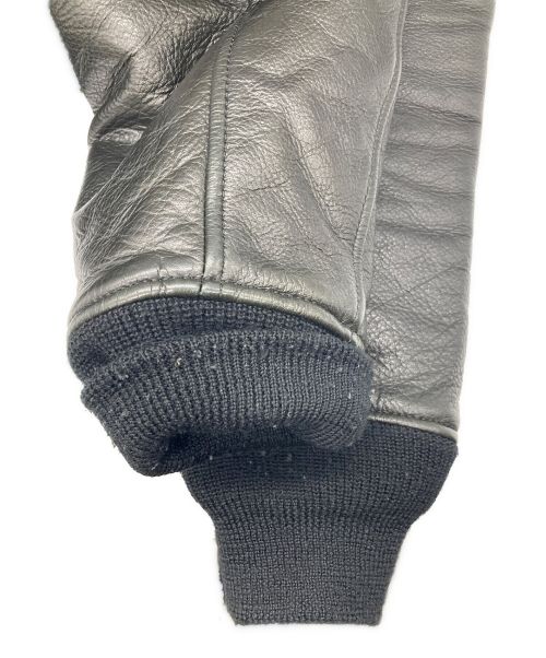 Y2 LEATHER（ワイツーレザー）Y2 LEATHER (ワイツーレザー) ステアオイル ジャケット ブラック サイズ:40の古着・服飾アイテム