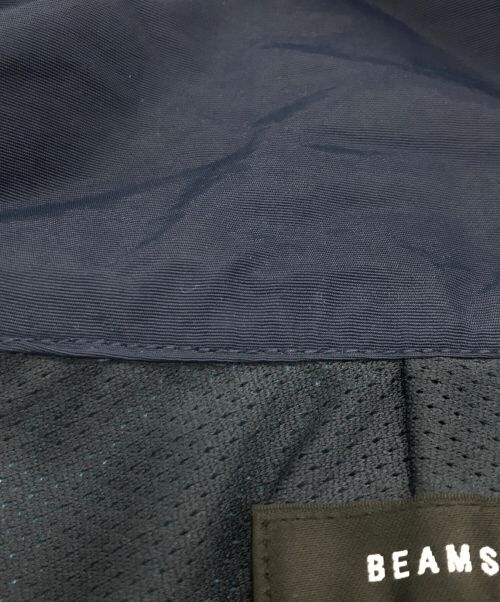 BEAMS（ビームス）BEAMS (ビームス) 3トーン ナイロン フーディジャケット ネイビー×ブルー サイズ:Sの古着・服飾アイテム