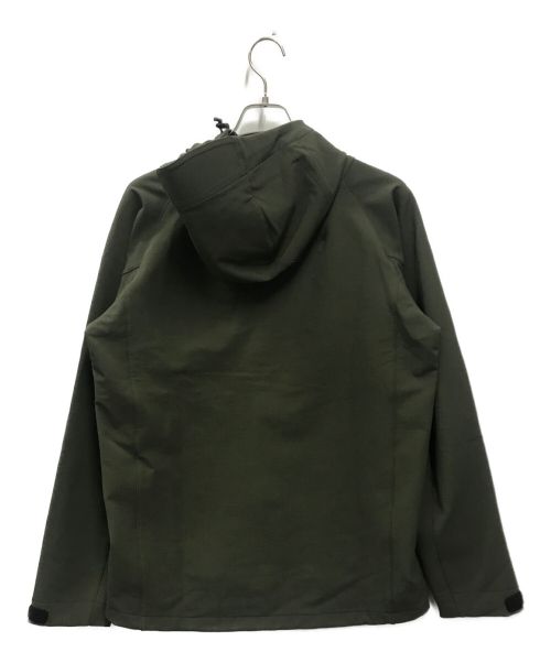 POLEWARDS（ポールワーズ）POLEWARDS (ポールワーズ) SOFTSHELL HOODIE カーキ サイズ:Lの古着・服飾アイテム