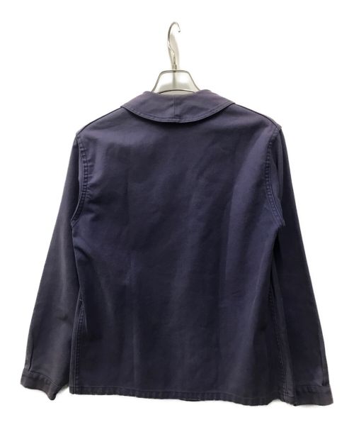 Beau Fort（ビューフォート）Beau Fort (ビューフォート) モールスキン ワークジャケット パープル サイズ:FREEの古着・服飾アイテム