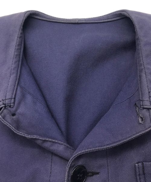 Beau Fort（ビューフォート）Beau Fort (ビューフォート) モールスキン ワークジャケット パープル サイズ:FREEの古着・服飾アイテム