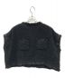 sacai (サカイ) ツイード プルオーバー トップス ブラック サイズ:2：25000円