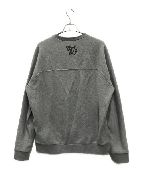 LOUIS VUITTON（ルイ ヴィトン）LOUIS VUITTON (ルイ ヴィトン) NIGO (二ゴー) Squared LV Sweatshirt グレー サイズ:Lの古着・服飾アイテム