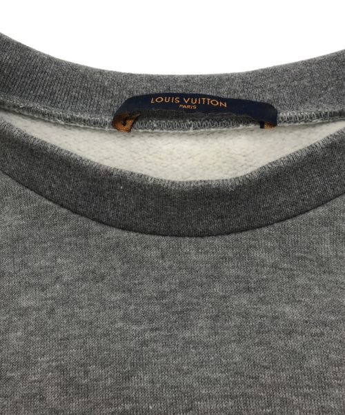 LOUIS VUITTON（ルイ ヴィトン）LOUIS VUITTON (ルイ ヴィトン) NIGO (二ゴー) Squared LV Sweatshirt グレー サイズ:Lの古着・服飾アイテム