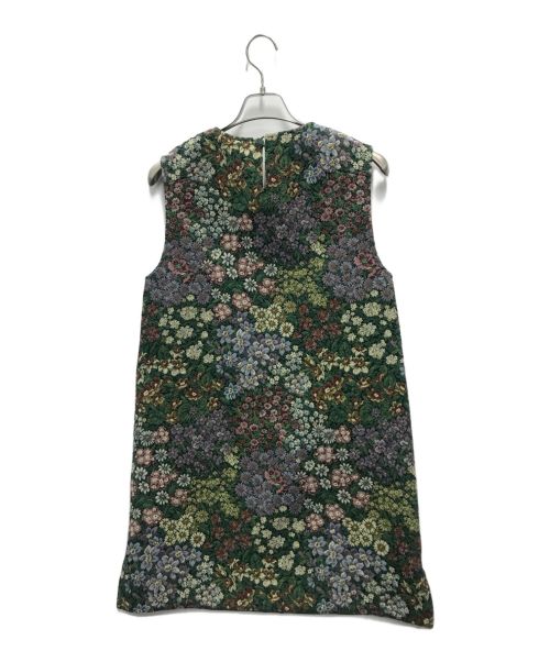 BEAMS BOY（ビームスボーイ）BEAMS BOY (ビームスボーイ) gobelin プルオーバーワンピース グリーン サイズ:FREEの古着・服飾アイテム