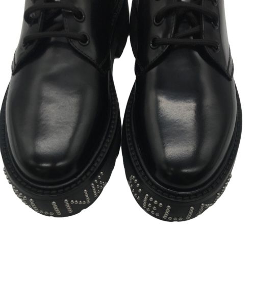 CELINE（セリーヌ）CELINE (セリーヌ) バルキー ダービースタッズシューズ ブラック サイズ:24.5㎝の古着・服飾アイテム