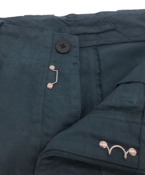 YOKE（ヨーク）YOKE (ヨーク) GARMENT DYE WORK PANTS グリーン サイズ:3の古着・服飾アイテム