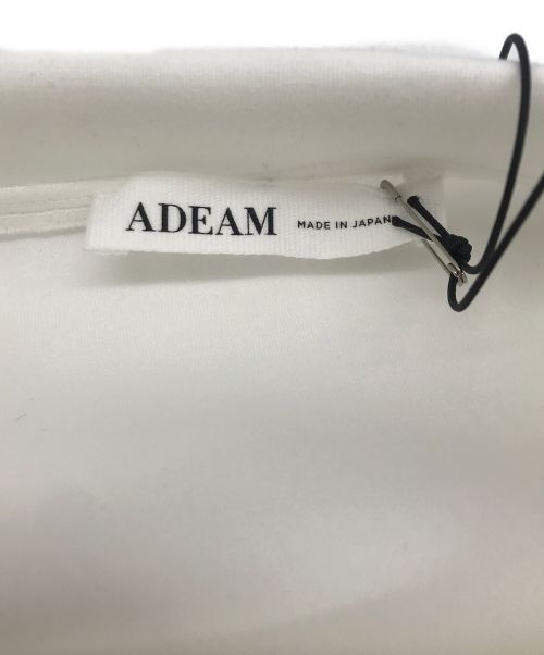ADEAM（アディアム）ADEAM (アディアム) 袖レース ボンディング スウェット ホワイト サイズ:XSの古着・服飾アイテム