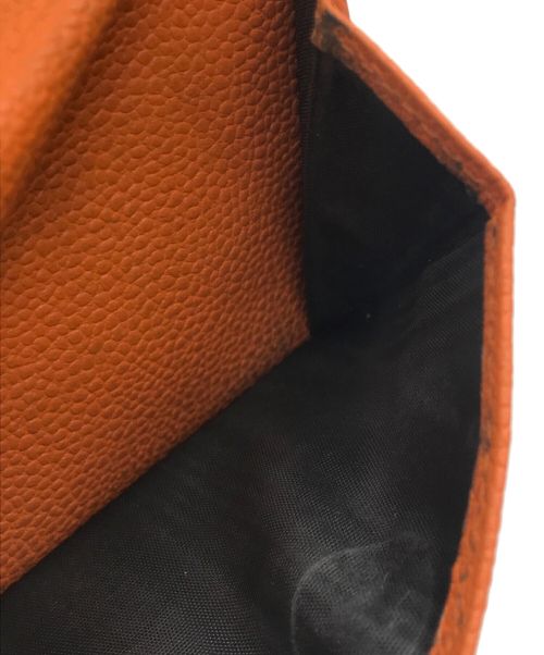 TOD'S（トッズ）TOD'S (トッズ) レザー2つ折り財布 オレンジ サイズ:ーの古着・服飾アイテム
