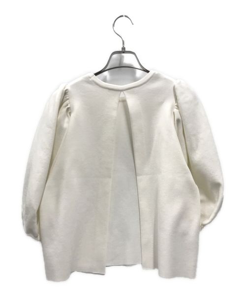 BRILL（ブリル）BRILL (ブリル) バルーンパフニットプルオーバー ホワイト サイズ:FREEの古着・服飾アイテム