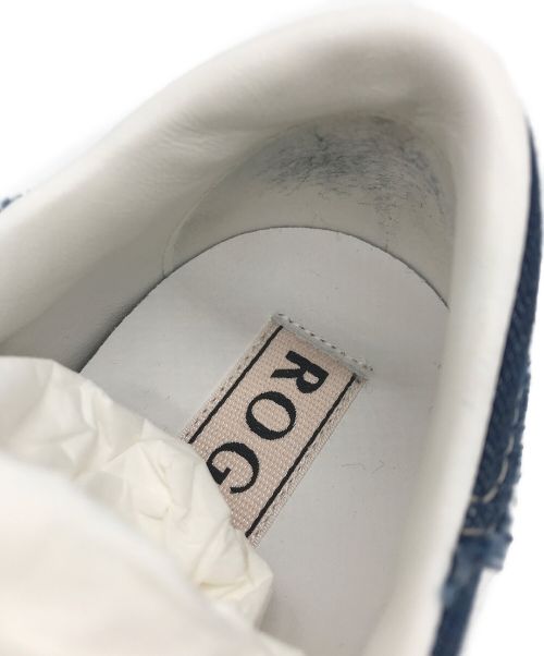 Roger Vivier（ロジェ ヴィヴィエ）Roger Vivier (ロジェ ヴィヴィエ) ストラス バックル デニム スニーカー インディゴ サイズ:SIZE37の古着・服飾アイテム