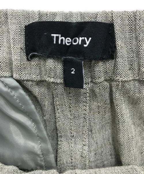theory（セオリー）theory (セオリー) イージーパンツ ベージュ サイズ:2の古着・服飾アイテム