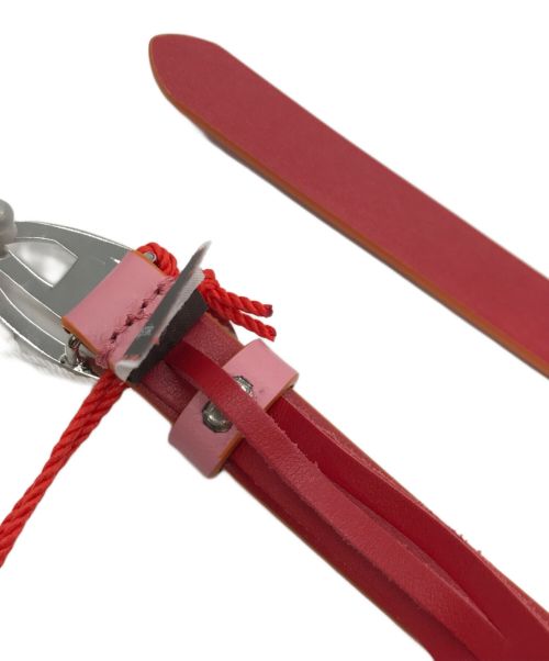 DIESEL（ディーゼル）DIESEL (ディーゼル) B-1DR Dロゴ バックル ベルト 1.5cm ピンク サイズ:75 未使用品の古着・服飾アイテム