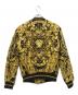 VERSACE (ヴェルサーチェ) 総柄キルティングジャケット ゴールド×ブラック サイズ:44：59000円