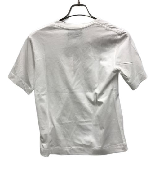 Simone Rocha（シモーネ ロシャ）Simone Rocha (シモーネ ロシャ) T-SHIRT WITH HEART-SHAPED CUT-OUT ホワイト サイズ:XSの古着・服飾アイテム