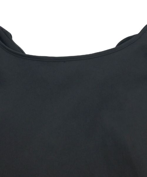 rosy monster（ロージーモンスター）rosy monster (ロージーモンスター) triple frill blouse ネイビー サイズ:FREEの古着・服飾アイテム