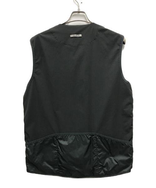 TAION（タイオン）TAION (タイオン) narifuri (ナリフリ) クルーネック サイクル インナー ベスト ブラック サイズ:Lの古着・服飾アイテム