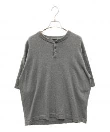 crepuscule×BEAMS（クレプスキュール×ビームス）の古着「別注ヘンリーネックカットソー」｜グレー