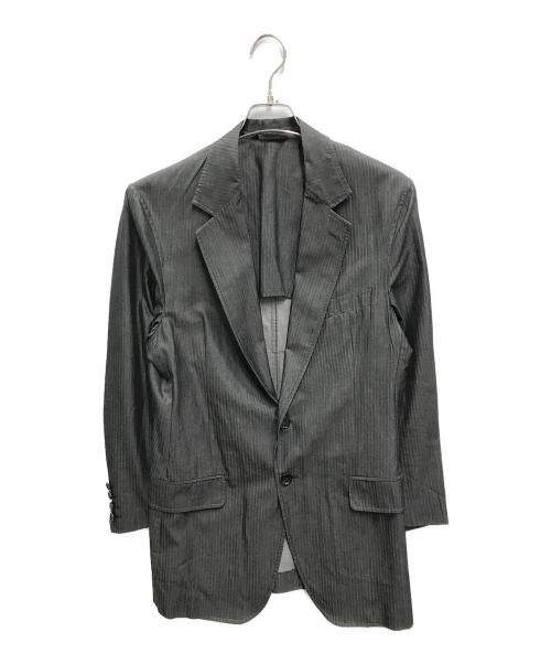 DOLCE & GABBANA（ドルチェ＆ガッバーナ）DOLCE & GABBANA (ドルチェ＆ガッバーナ) テーラードジャケット グレー サイズ:48の古着・服飾アイテム