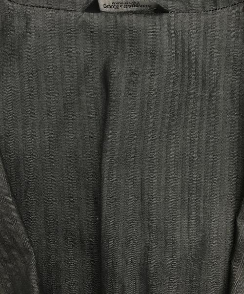 DOLCE & GABBANA（ドルチェ＆ガッバーナ）DOLCE & GABBANA (ドルチェ＆ガッバーナ) テーラードジャケット グレー サイズ:48の古着・服飾アイテム