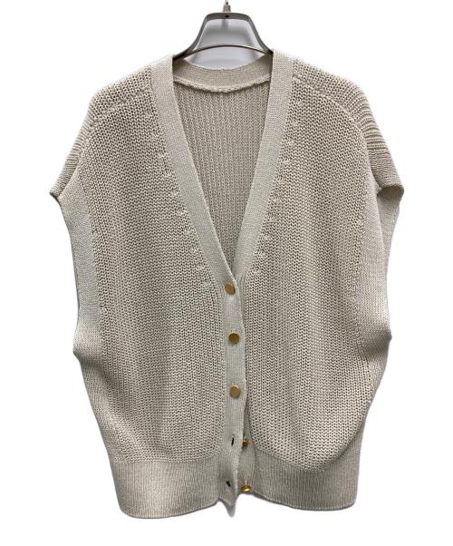 Noble（ノーブル）Noble (ノーブル) Newペーパーヤーンベスト グレー サイズ:FREEの古着・服飾アイテム