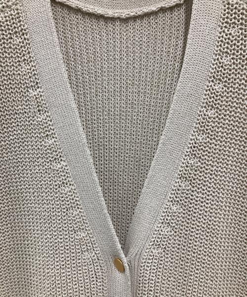 Noble（ノーブル）Noble (ノーブル) Newペーパーヤーンベスト グレー サイズ:FREEの古着・服飾アイテム