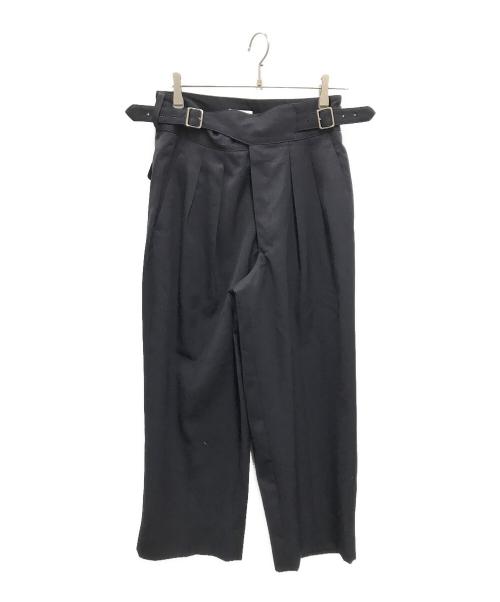 THE RERACS（ザ リラクス）THE RERACS (ザ リラクス) SUPER TWILL S+S THE GURKHA ネイビー サイズ:46の古着・服飾アイテム