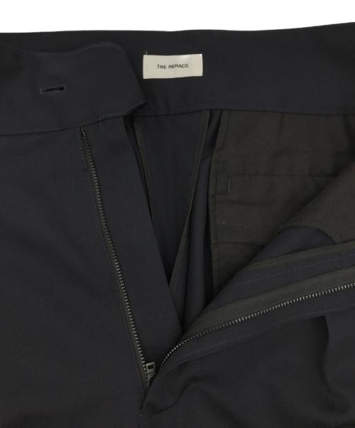 THE RERACS（ザ リラクス）THE RERACS (ザ リラクス) SUPER TWILL S+S THE GURKHA ネイビー サイズ:46の古着・服飾アイテム