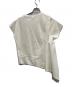 HeRIN.CYE (ヘリンドットサイ) Asymmetry Ponte tops ホワイト サイズ:FREE：5000円