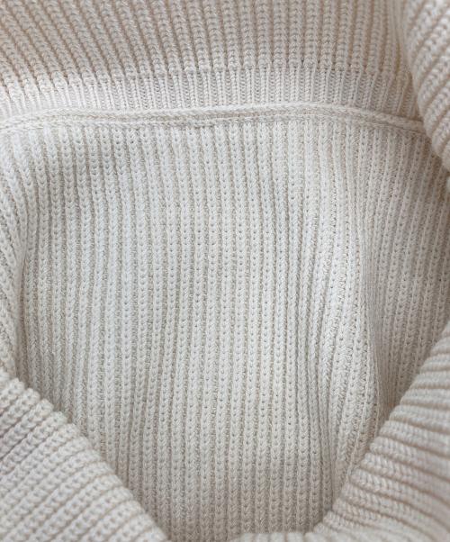 HER LIP TO（ハーリップトゥ）Her lip to (ハーリップトゥ) Drape Neck Sleeveless Knit アイボリー サイズ:FREE 未使用品の古着・服飾アイテム