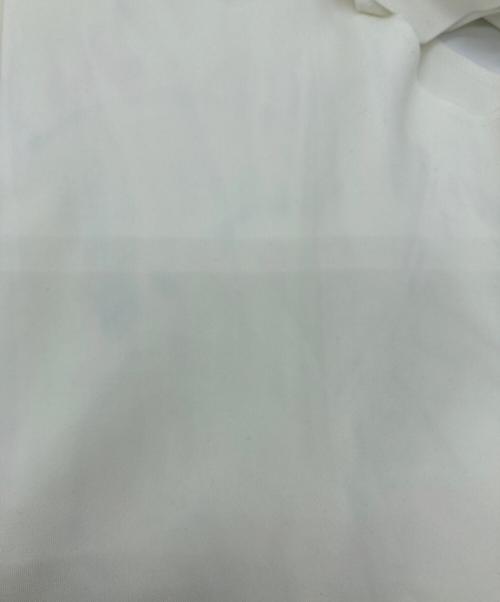 cygne（シーニュ）cygne (シーニュ) Ruffle Tank Short Sleeve Blouse ホワイトの古着・服飾アイテム