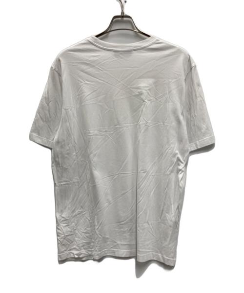 MSGM（エムエスジーエム）MSGM (エムエスジーエム) カレッジロゴTEE ホワイト サイズ:Lの古着・服飾アイテム