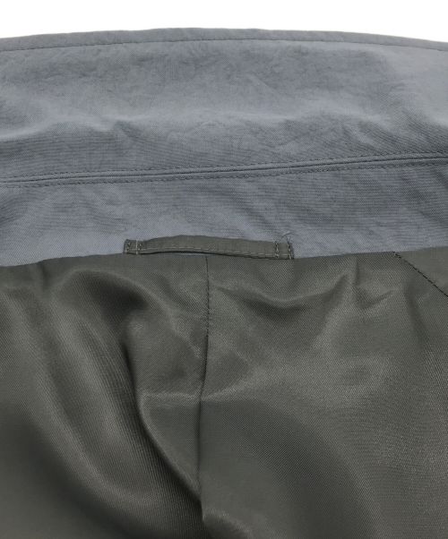 green label relaxing（グリーンレーベルリラクシング）green label relaxing (グリーンレーベルリラクシング) ナイロンオックス ラグラン ステンカラーコート ブルー サイズ:Mの古着・服飾アイテム