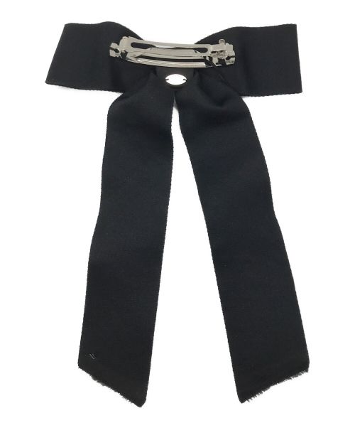 CHANEL（シャネル）CHANEL (シャネル) リボンバレッタ ブラックの古着・服飾アイテム