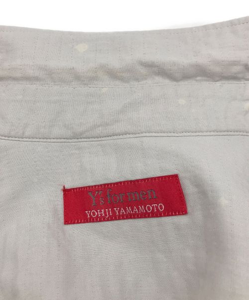 Y's for men（ワイズフォーメン）Y'S for men (ワイズフォーメン) 長袖シャツ グレー サイズ:記載なしの古着・服飾アイテム