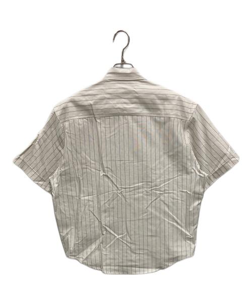 AMIPARIS（アミパリス）AMIPARIS (アミパリス) Embroidered Logo Shirt グレー サイズ:XXS 未使用品の古着・服飾アイテム