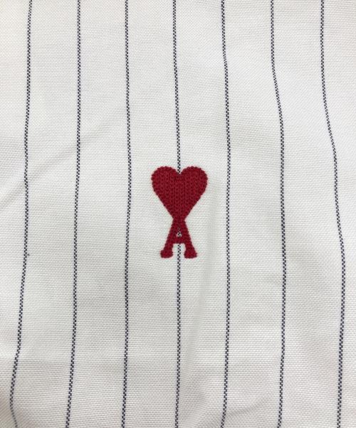 AMIPARIS（アミパリス）AMIPARIS (アミパリス) Embroidered Logo Shirt グレー サイズ:XXS 未使用品の古着・服飾アイテム