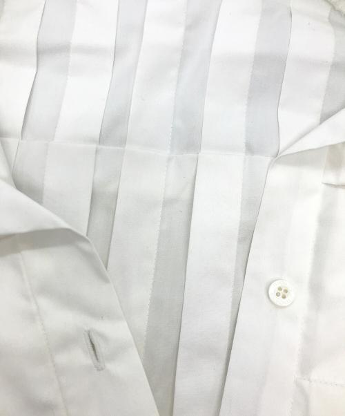 ENFOLD（エンフォルド）ENFOLD (エンフォルド) CENTER DRAPE PULLOVER ホワイト サイズ:38の古着・服飾アイテム